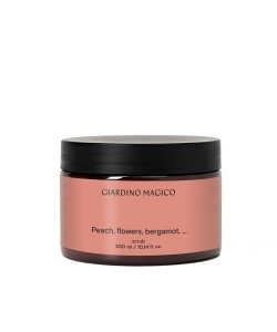 картинка Скраб для тела Peach, flowers, bergamot, … (300 мл) от магазина Одежда+