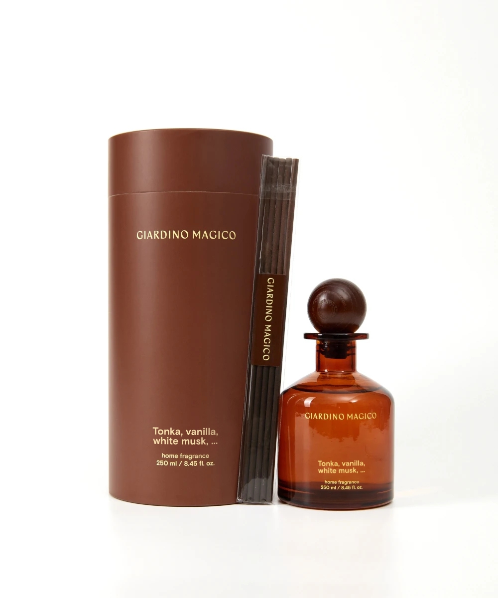 Аромадиффузор Tonka, vanilla, white musk (стекло 250 мл)