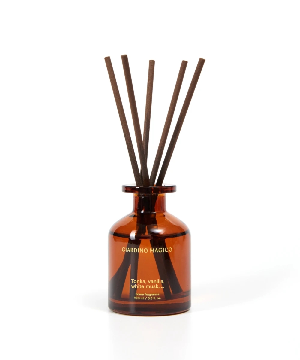 Аромадиффузор Tonka, vanilla, white musk (стекло 100 мл)