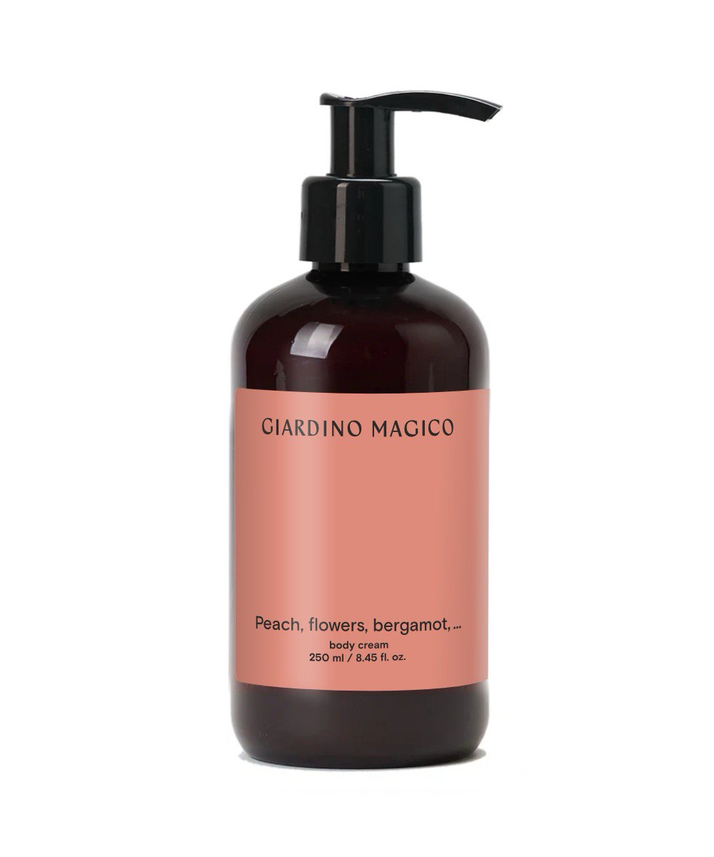 Крем для тела Peach, flowers, bergamot, ... (250 мл)