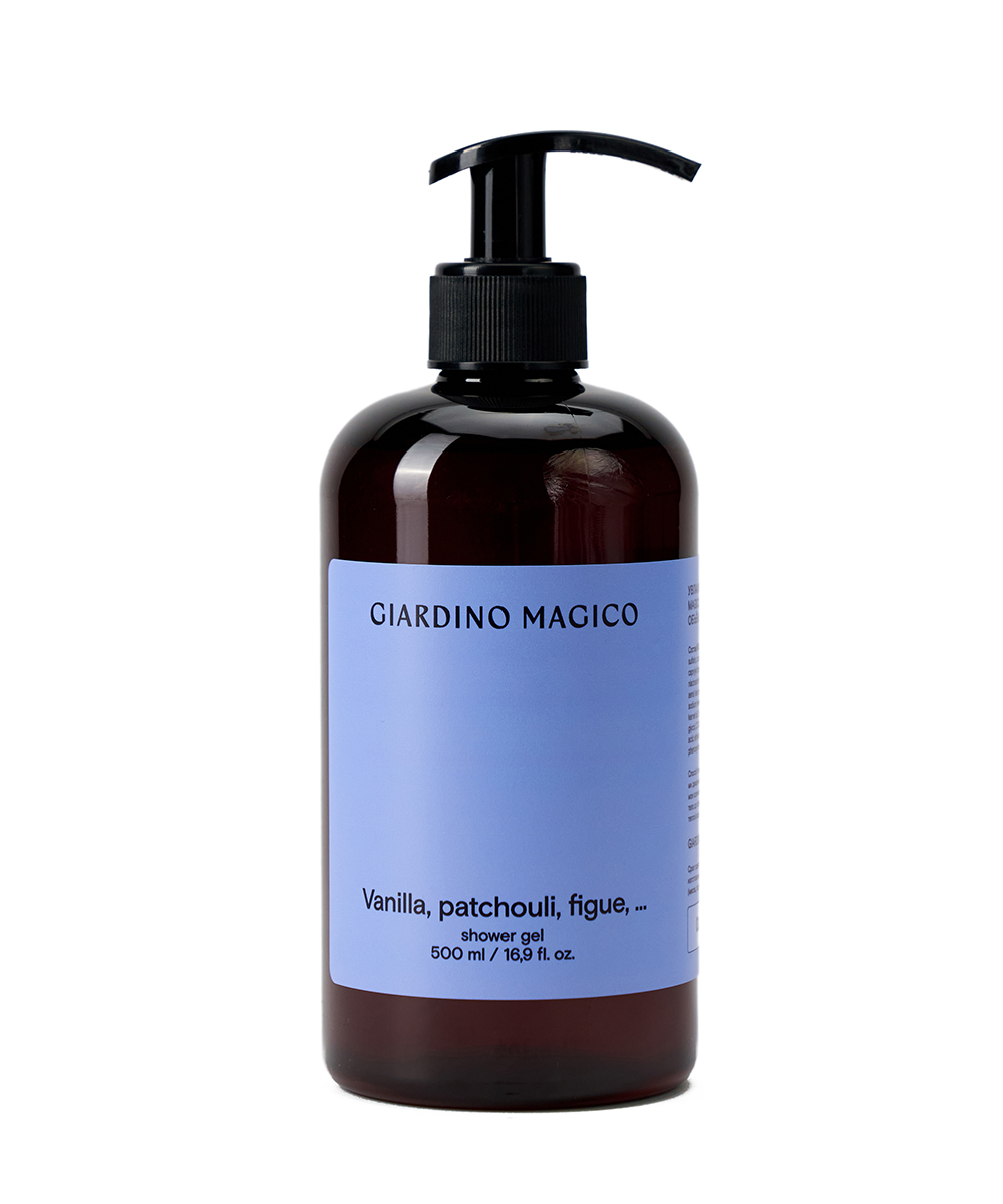 картинка Увлажняющий гель для душа Vanilla, Patchouli, Figue, ... (500 мл) от магазина Одежда+
