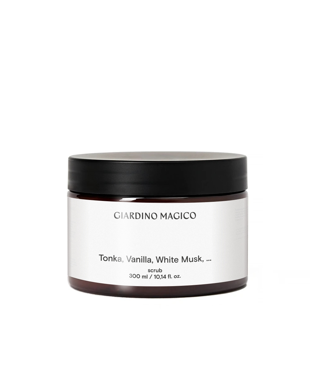 Скраб для тела Tonka, Vanilla, White Musk, ... (300 мл)