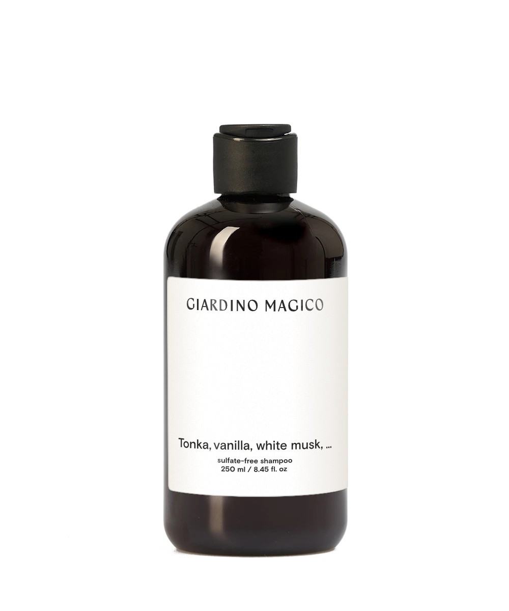 Шампунь Бессульфатный Tonka, vanilla, white musk...250мл