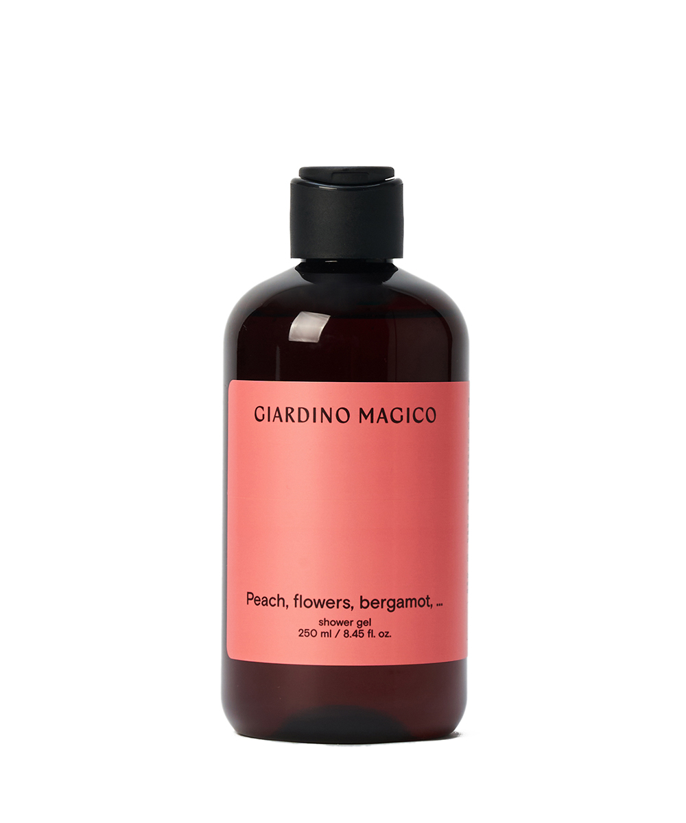 картинка Увлажняющий гель для душа Peach, flowers, bergamot, …  (250 мл) от магазина Одежда+
