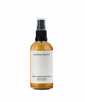 картинка Масло мерцающее Tonka, vanilla, white musk, ... (100 мл) от магазина Одежда+